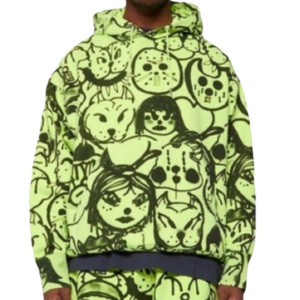 Givenchy Chito Allover Family Oversized Hoodie